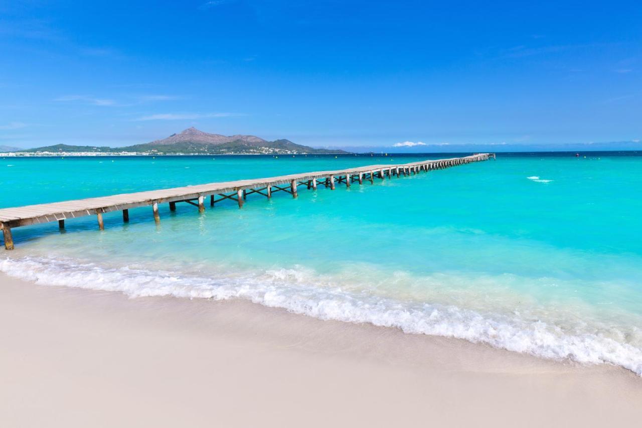 New Apt Relax Home A 150 M Del Mar Wifi Y Piscina Port de Alcudia  Zewnętrze zdjęcie